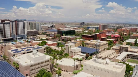 Drone shot showing ASU 스톡 동영상 337118706