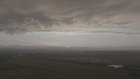 Drone Shot - sky and clouds Stock Footage 268052014