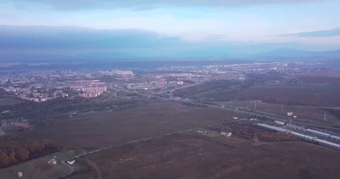 A drone shot of Slovakia Stock Footage 98372241