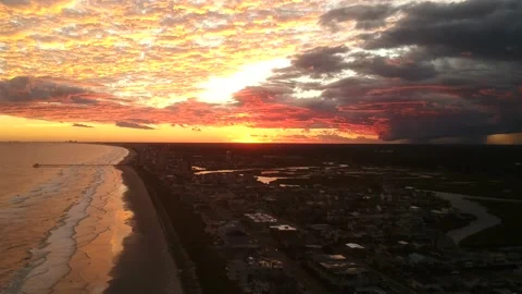 Drone Shots of Beach Stock Footage 237521479