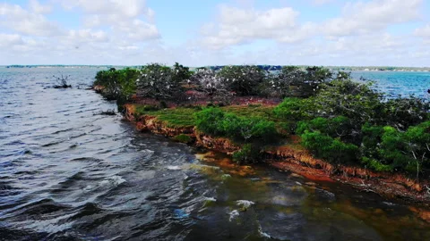 Drone Shots of Beach Stock Footage 240329686