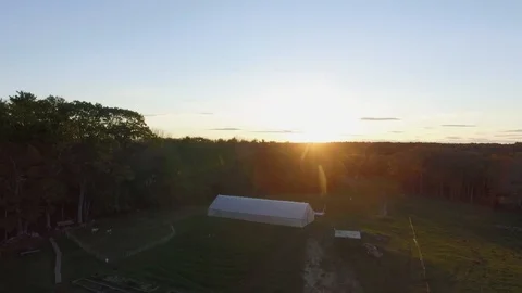 Drone shots of farm 스톡 동영상 120138961