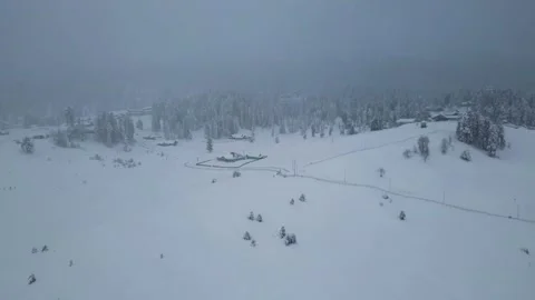 Drone Shots of Gulmarg Stock Footage 314186981