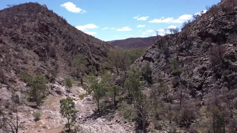 Drone shots mountain Stock Footage 143995380