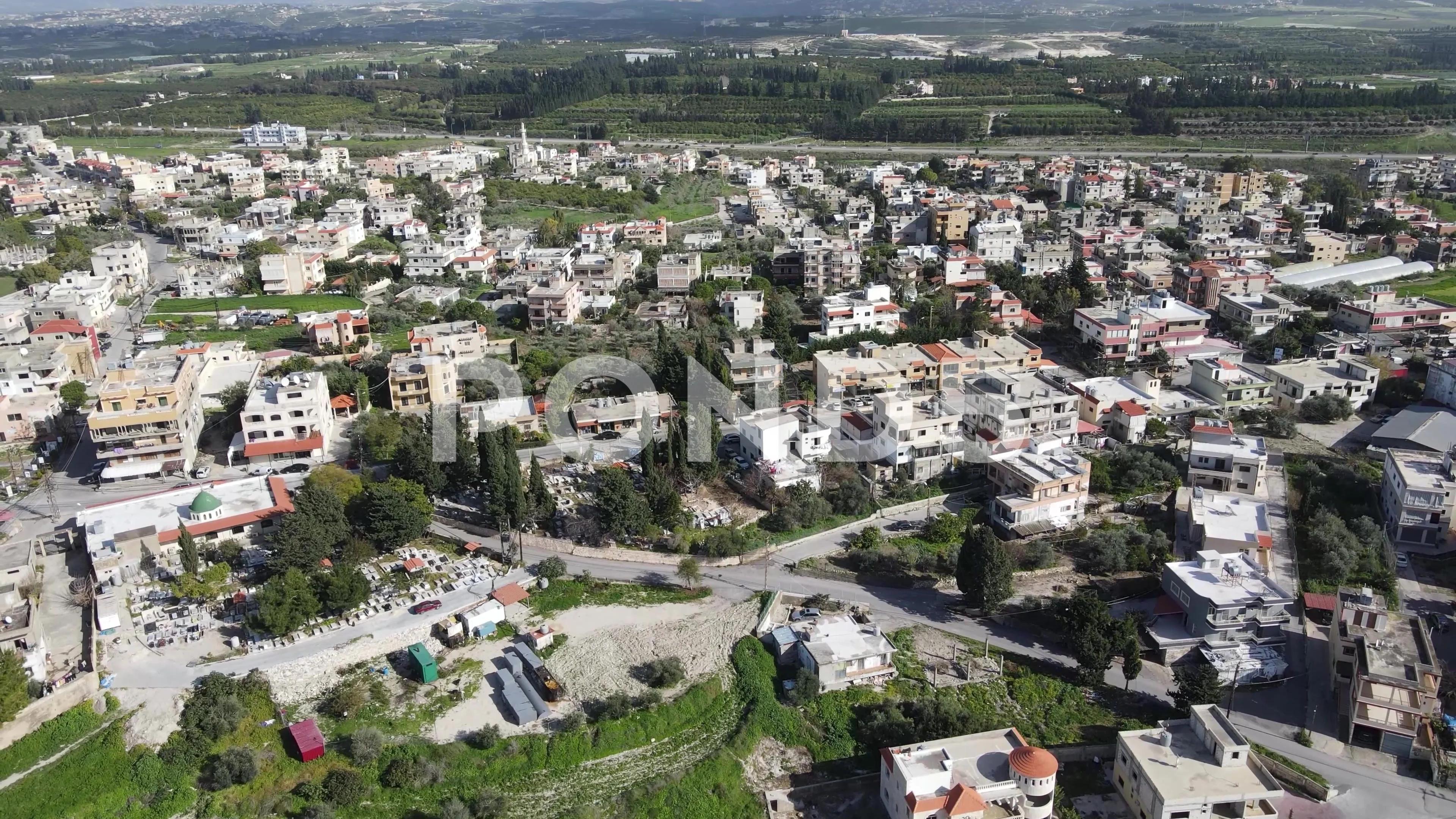 Drone shots taken in the Lebanese Stock Video Pond5