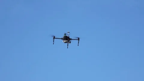 Drone in the sky Stock Footage 74545898