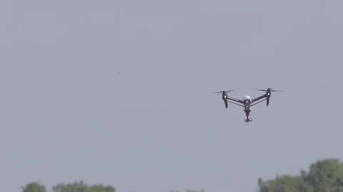 Drone in the Sky Stock Footage 76786168