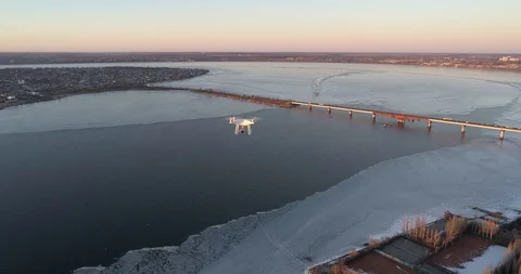 Drone in the sky. Stock Footage 103934646