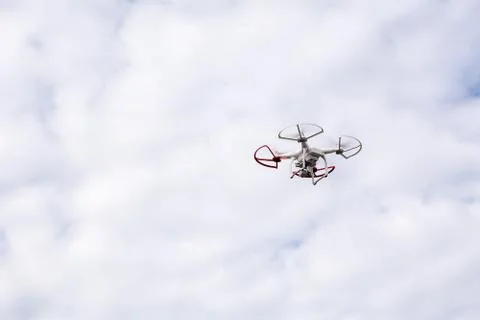 Drone on the sky Stock Photos