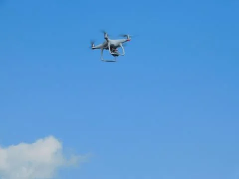 The drone in the sky Stock Photos