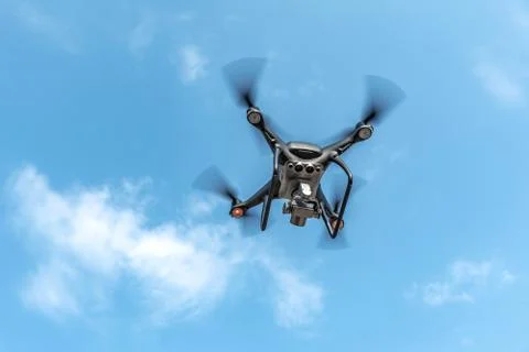 Drone in the sky. Stock Photos