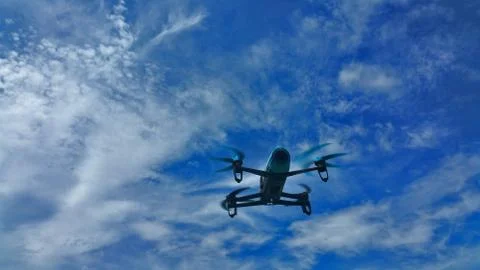 Drone on the sky Stock Photos
