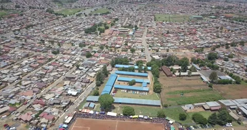 Drone Soweto 1 Stock Footage 134228751