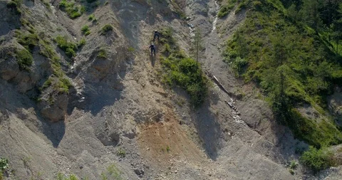 Drone Start At The Bottom To Get To The Top Stock Footage 112235118