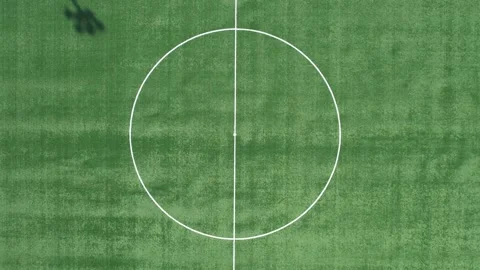 Drone starting at midfield and going up then rotating 스톡 동영상 311060299