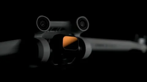 Drone in studio Stock Footage 262321865