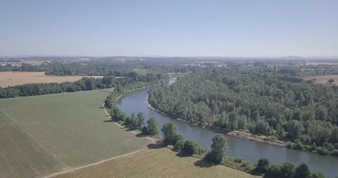 Drone - Sunny Oregon 2 Stock Footage 106421217