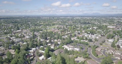 Drone - Sunny Oregon 4 Stock Footage 106422626