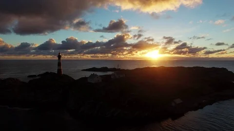 Drone. Sunset. 1080p Stock Footage 77974951
