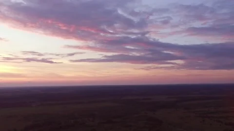 Drone sunset Stock Footage 155784324