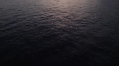 Drone sunset scene at Cap d'Antibes Video stock 201486658