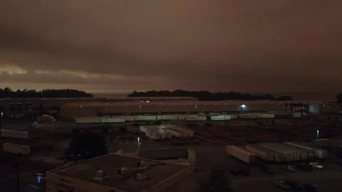 Drone surveilance Vídeo Stock 228962921