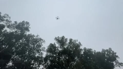 Drone surveying Stockbeeldmateriaal 193035426