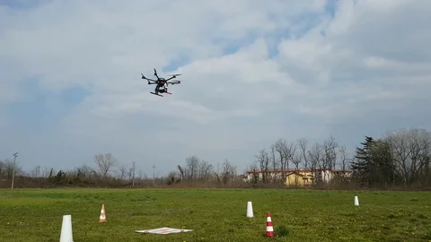 Drone take-off Stock Footage 88152191