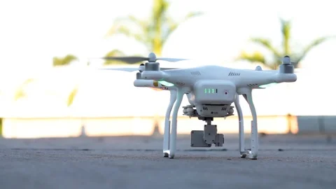 Drone take off Stock Footage 88644804