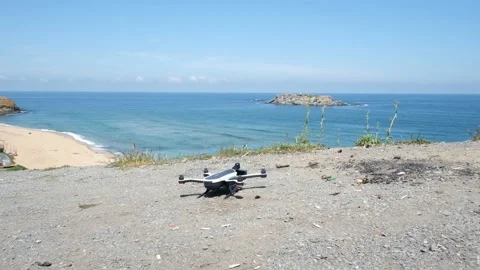 Drone take off Stock Footage 196760512