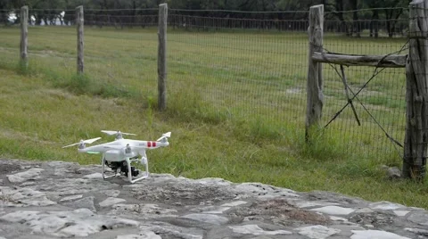 Drone Takes Flight Stock Footage 65151749