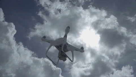 Drone takes flight Stock Footage 80380515