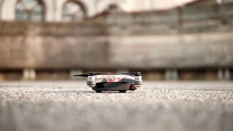 Drone takes off in slow motion Vidéo 108109864