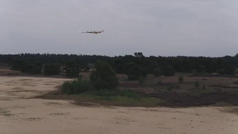 Drone taking off and flying Stock Footage 84938602