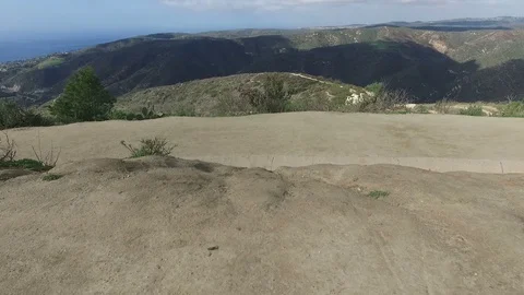 Drone Taking off in the Canyon Stock Footage 93562395