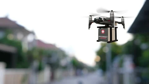 Drone technology engineering device industry Stock Footage 162292151