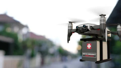 Drone technology engineering device industry Stock Footage 162292292
