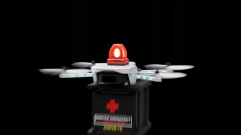 Drone technology engineering device industry Stock Footage 162292350