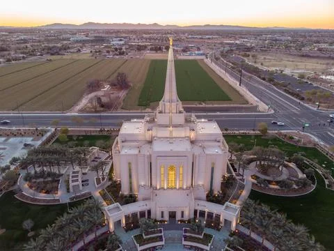 Drone Temple Stock Photos