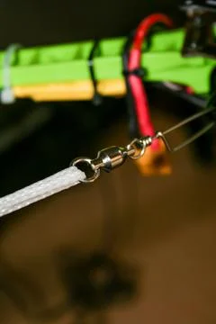 A drone test set designed for testing the electronics of medium size drones. Stock Photos