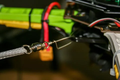 A drone test set designed for testing the electronics of medium size drones. Stock Photos