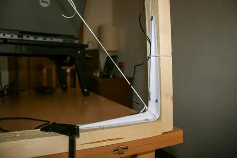 A drone test set designed for testing the electronics of medium size drones. Stock Photos