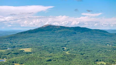 Drone Timelapse of Mount Monadnock in New Hampshire Stock Footage 277915173