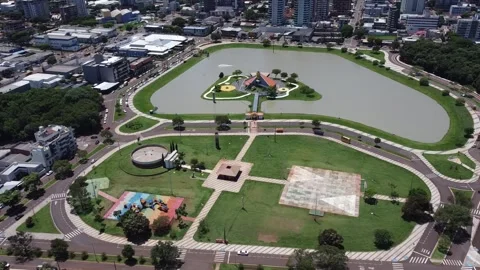 Drone Toledo Lake Stock Footage 306326503