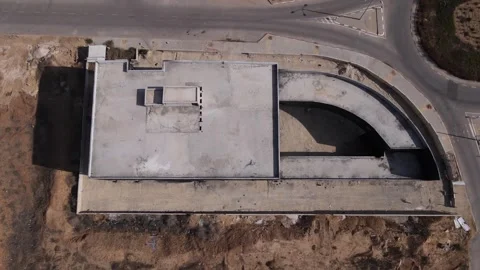 Drone top view of Beetroot packaging factory. food industrial footage. Stock Footage 241218281