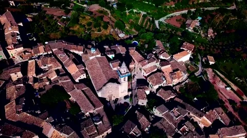 Drone top view old city street	 Stock Footage 149320932