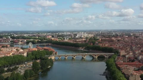 Drone Toulouse 1 Stock Footage 287419398