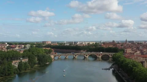 Drone Toulouse 2 Stock Footage 287419397