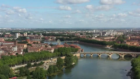 Drone Toulouse 3 Stock Footage 287419384