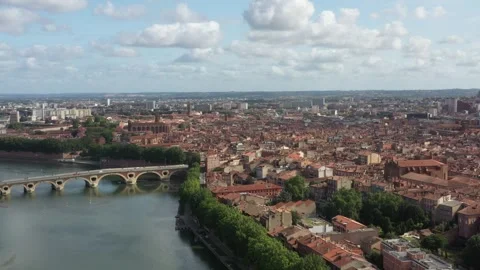 Drone Toulouse 4 Stock Footage 287419689